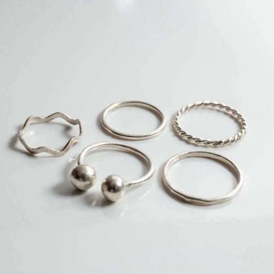 SET DE ANILLOS POLLY