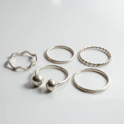 SET DE ANILLOS POLLY