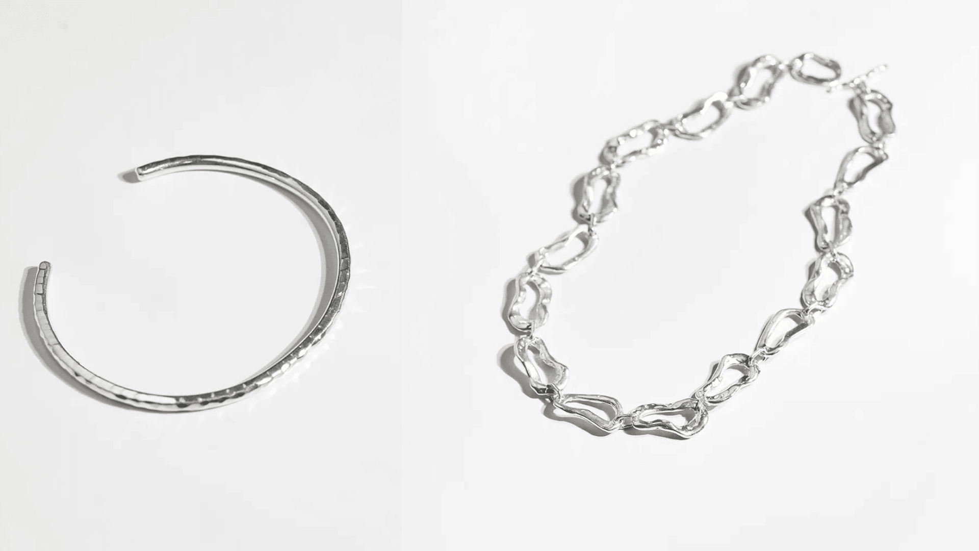 Black and White Minimalist Fashion Photo Collage Banner (1920 x 1080 px)